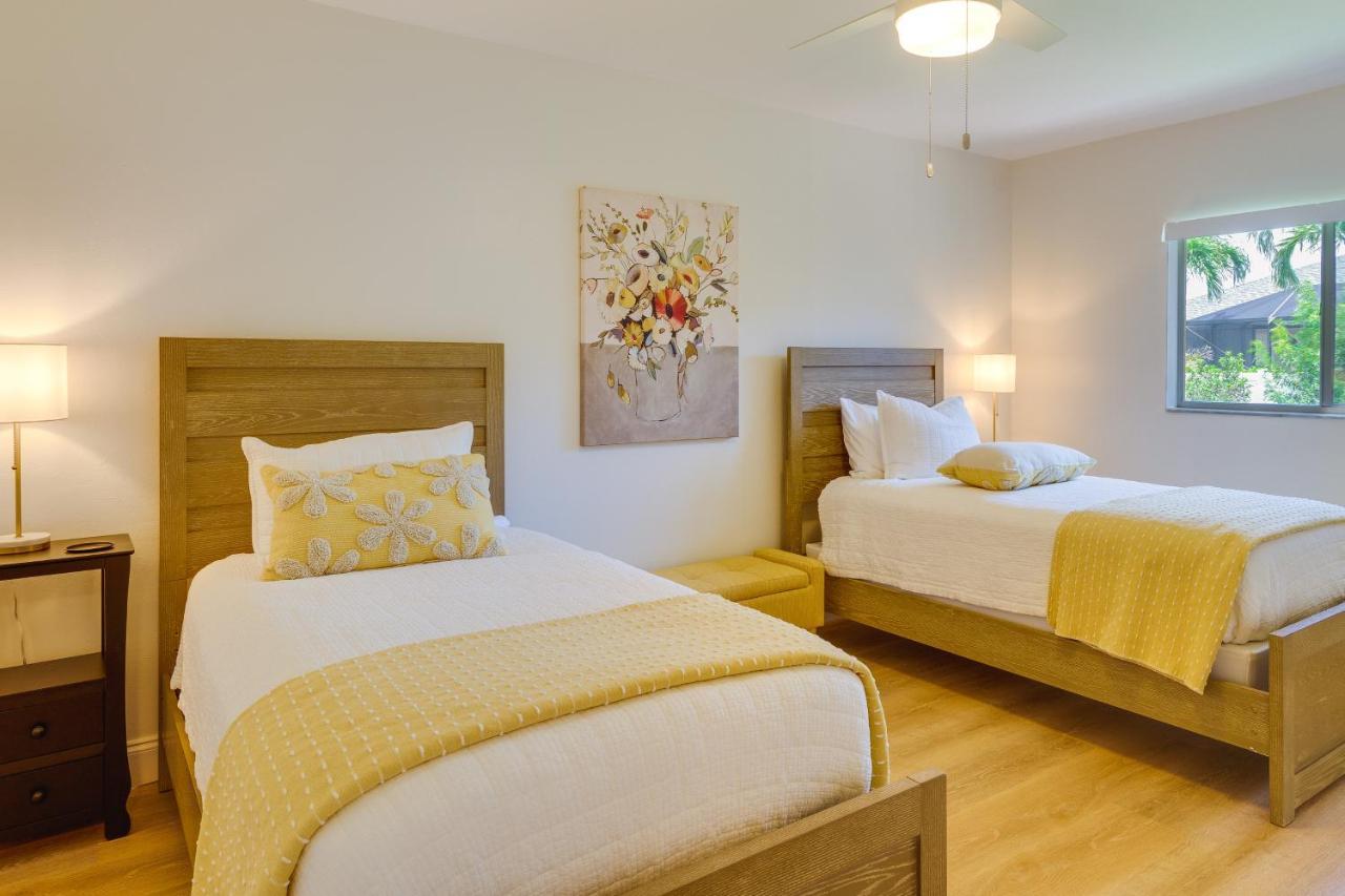 Pet-Friendly Cape Coral Vacation Rental With Lanai! מראה חיצוני תמונה